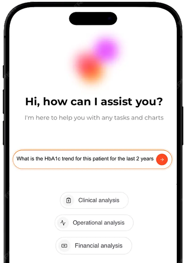 Use an AI chat embedded into an operational application.